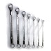 Taparia Ring Spanner Open Double Ended Chrome Plated